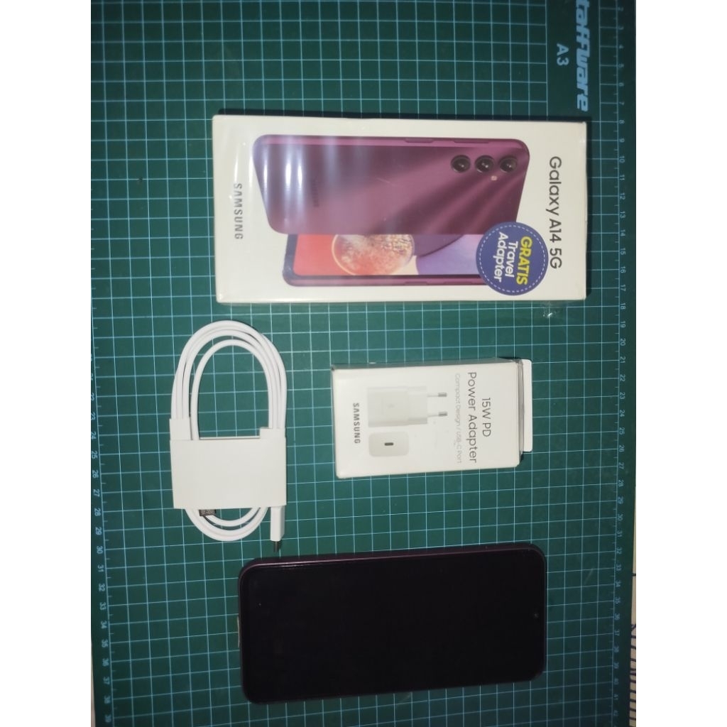 Jual HP Second Samsung Galaxy A14 5G 128/6 GB || Garansi HP berlaku sampai Oktober 2025