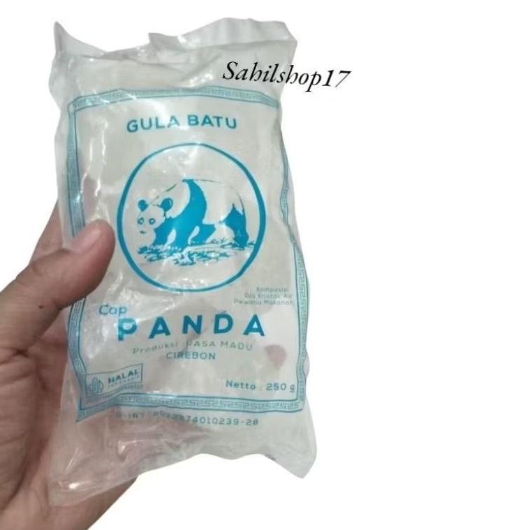 

Gula Batu Cap Panda 250 gram