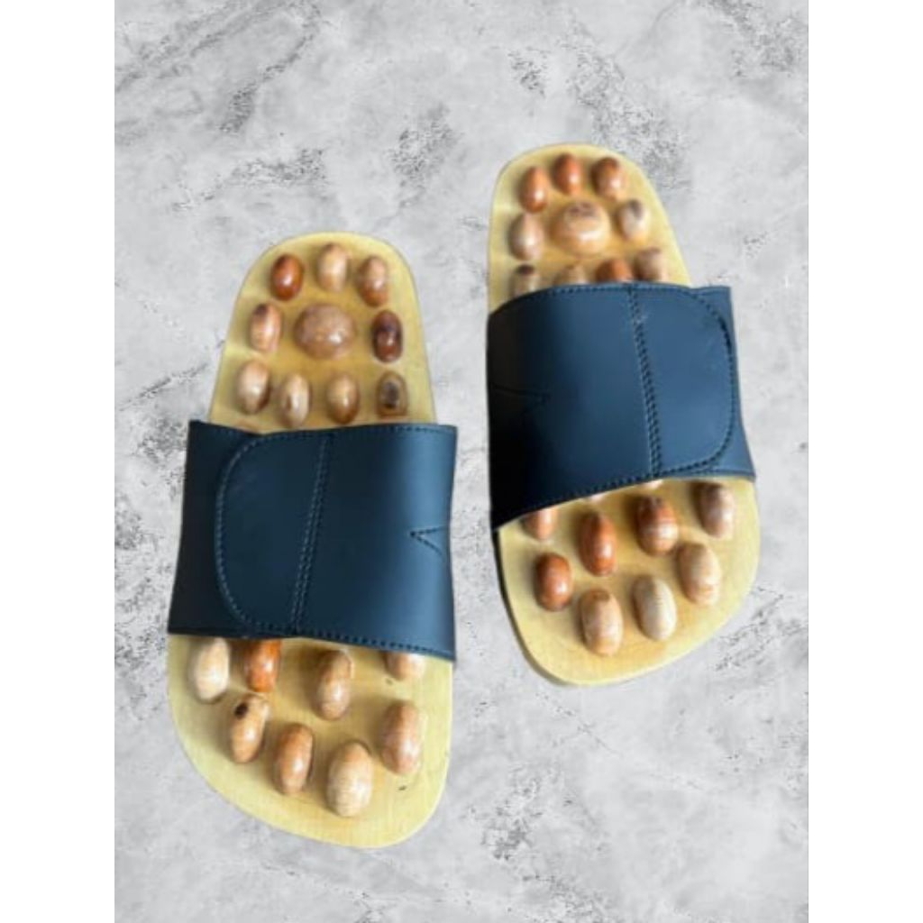 sandal kesehatan terapi rematik kayu/sandal kesehatan/sandal refleksi