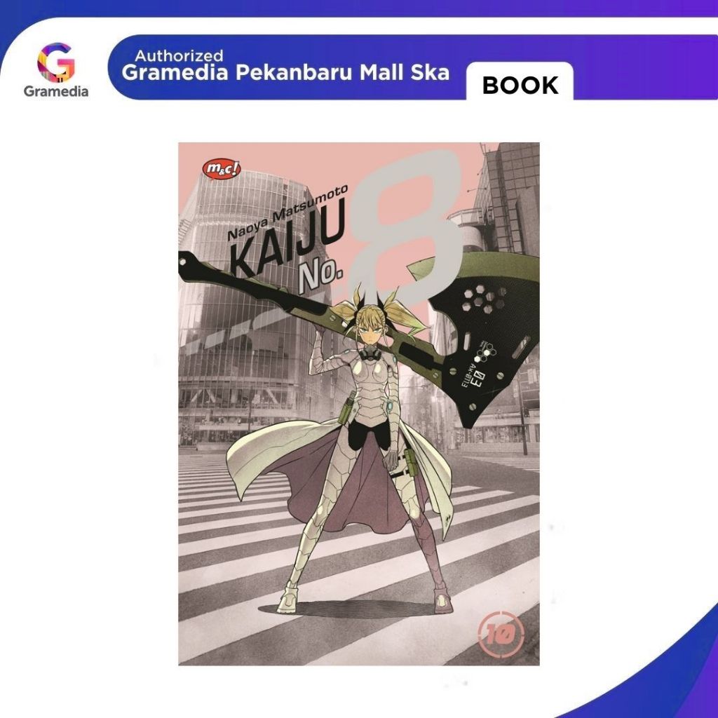( Original ) Gramedia Pekanbaru - Kaiju No. 8 Vol. 10
