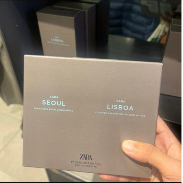 Parfum Zara Man Seoul Mix Lisboa