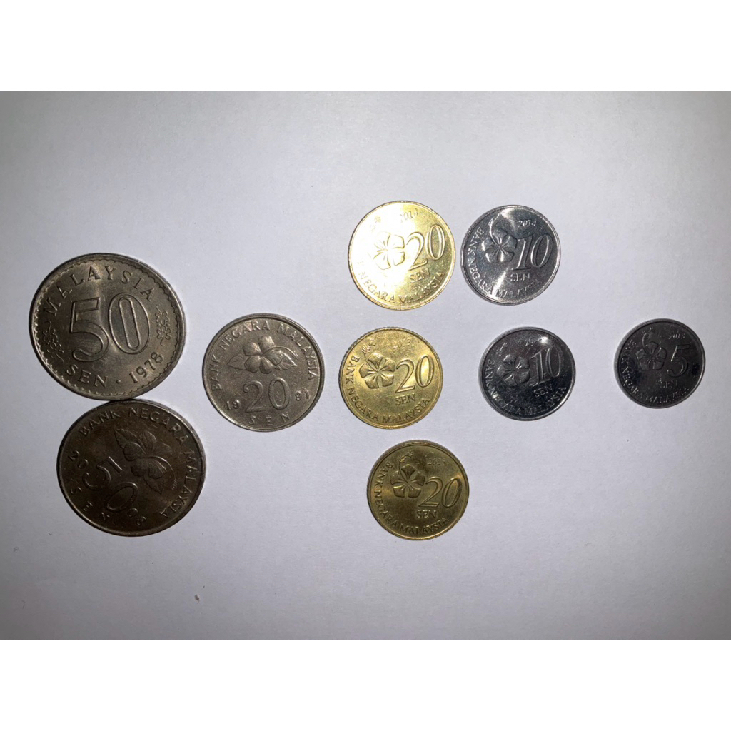 Ringgit Malaysia koin kuno