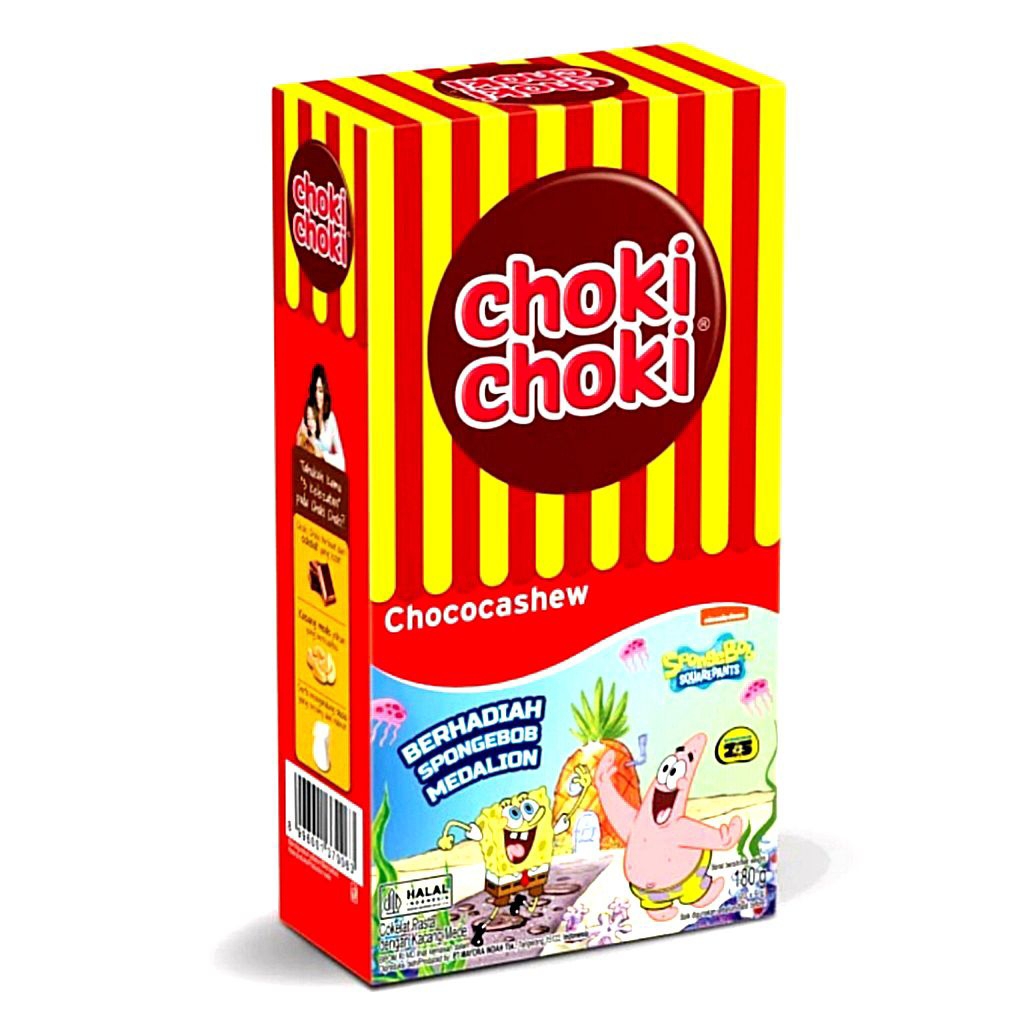 

choki-choki cashew | 1 box isi 20 pcs @ 10gr