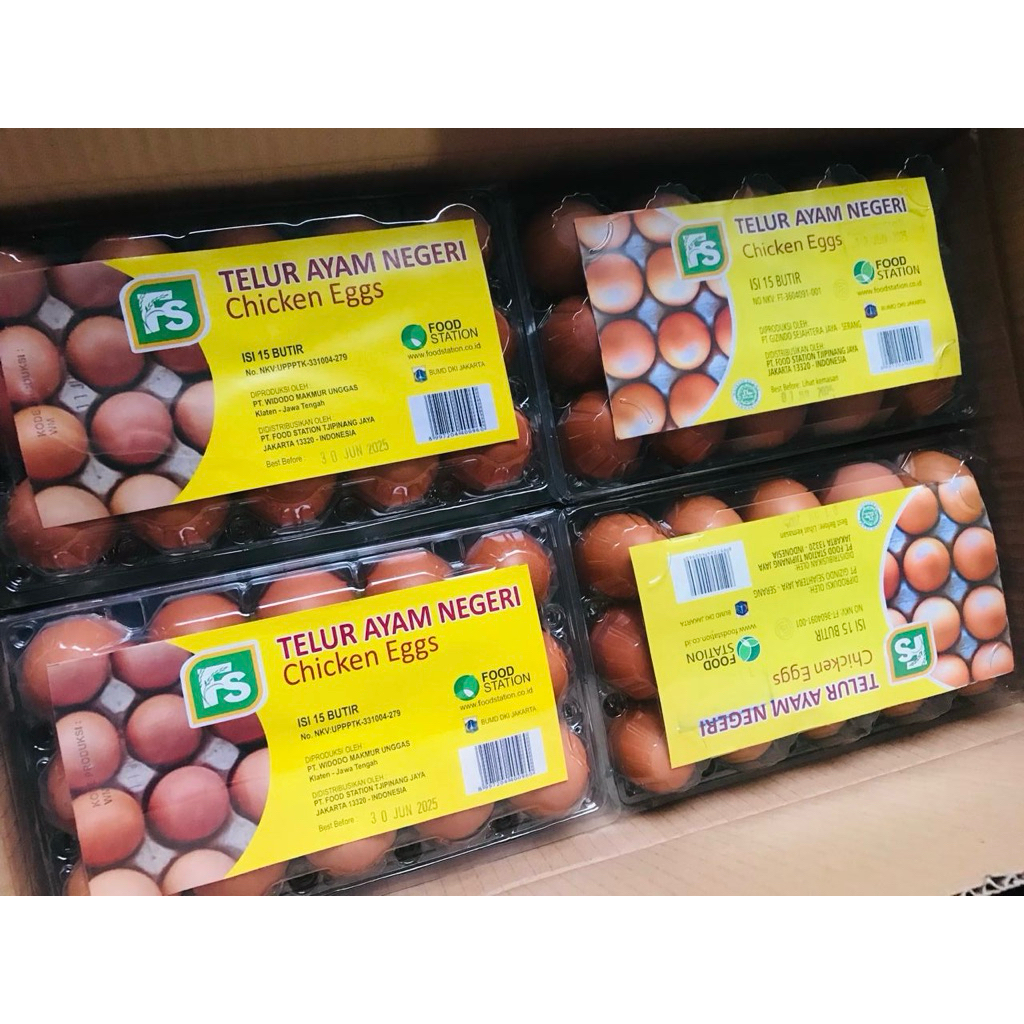 

TELOR AYAM NEGERI FS / TELOR AYAM ISI 15 BUTIR