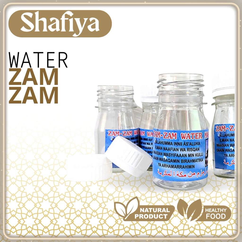 

Air Zam Zam Asli 100% Botol 80ml Arab Saudi