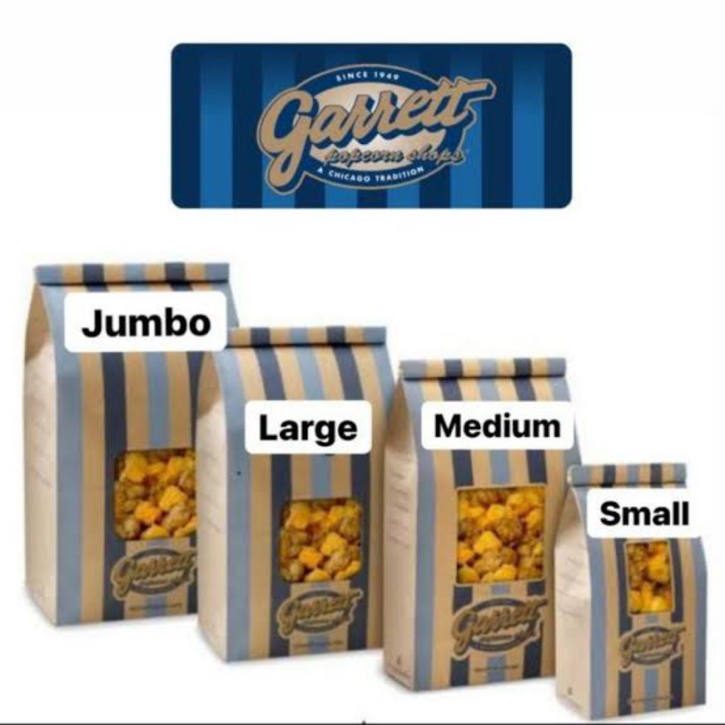 

READY GARRETT Popcorn Large Chicago Mix Hand Carry Fresh Siap Kirim Surabaya Sidoarjo