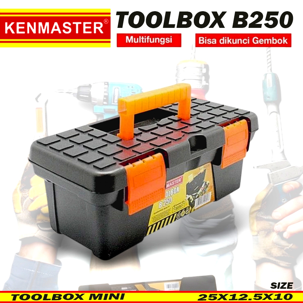 Tool Box Mini B250/Box Alat Perkakas ToolBox Kecil B 250 B250 KENMASTER