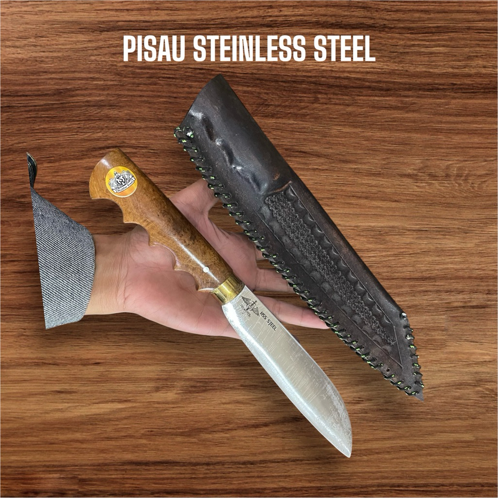 Pisau Outdoor/Survival Blacksmith Tjibatu (Model “Rambo Knife”)