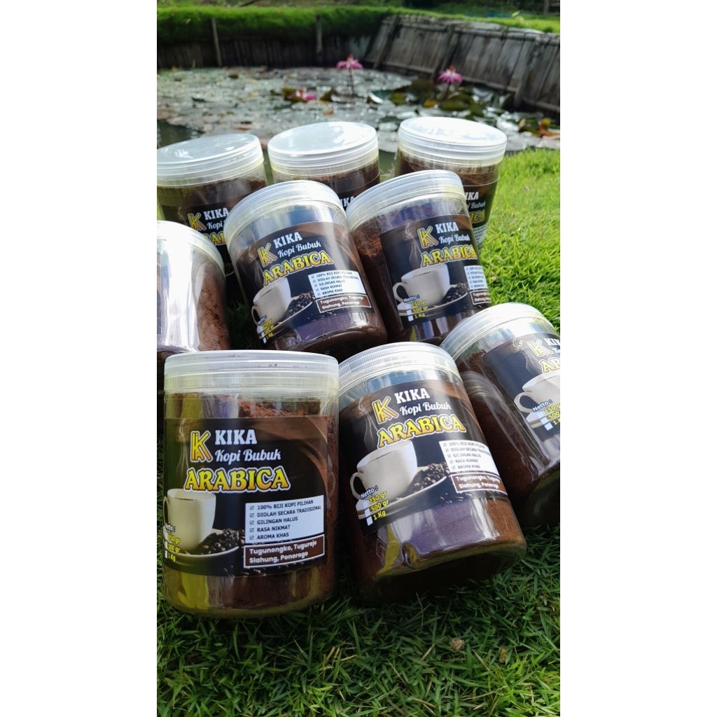 

Kopi bubuk ARABICA 100% biji kopi pilihan tanpa campuran