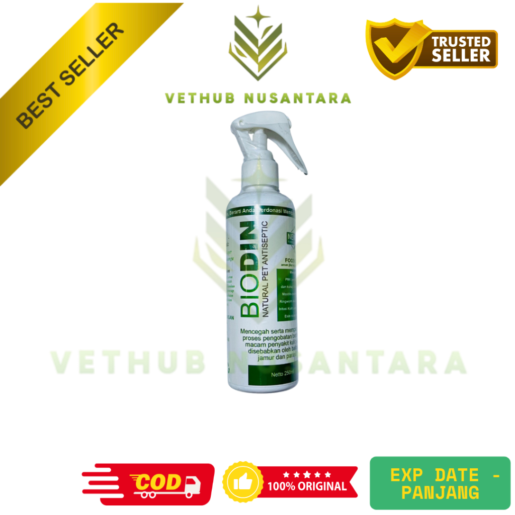 BIODIN Spray 100 ml dan 250 ml