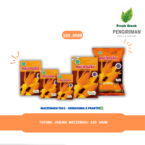 

TEPUNG JAGUNG MAIZENAKU 150 GRAM | FreshStock