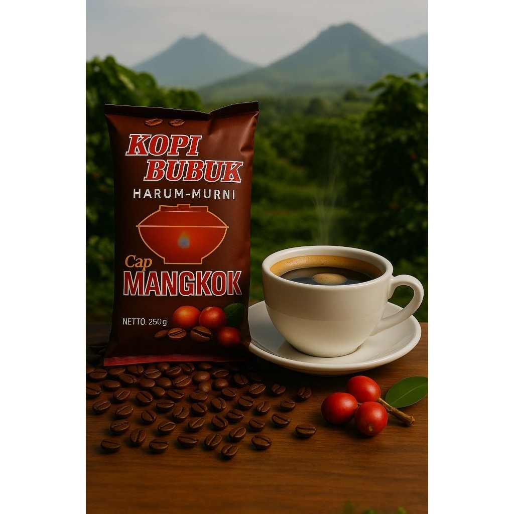 

Kopi Cap Mangkok Asli Lampung 250 gram
