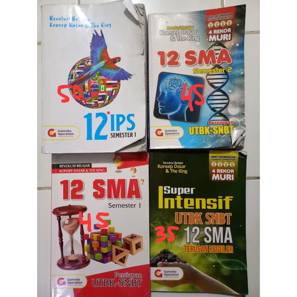 PRELOVED BUKU MODUL GO (ganesha operation)
