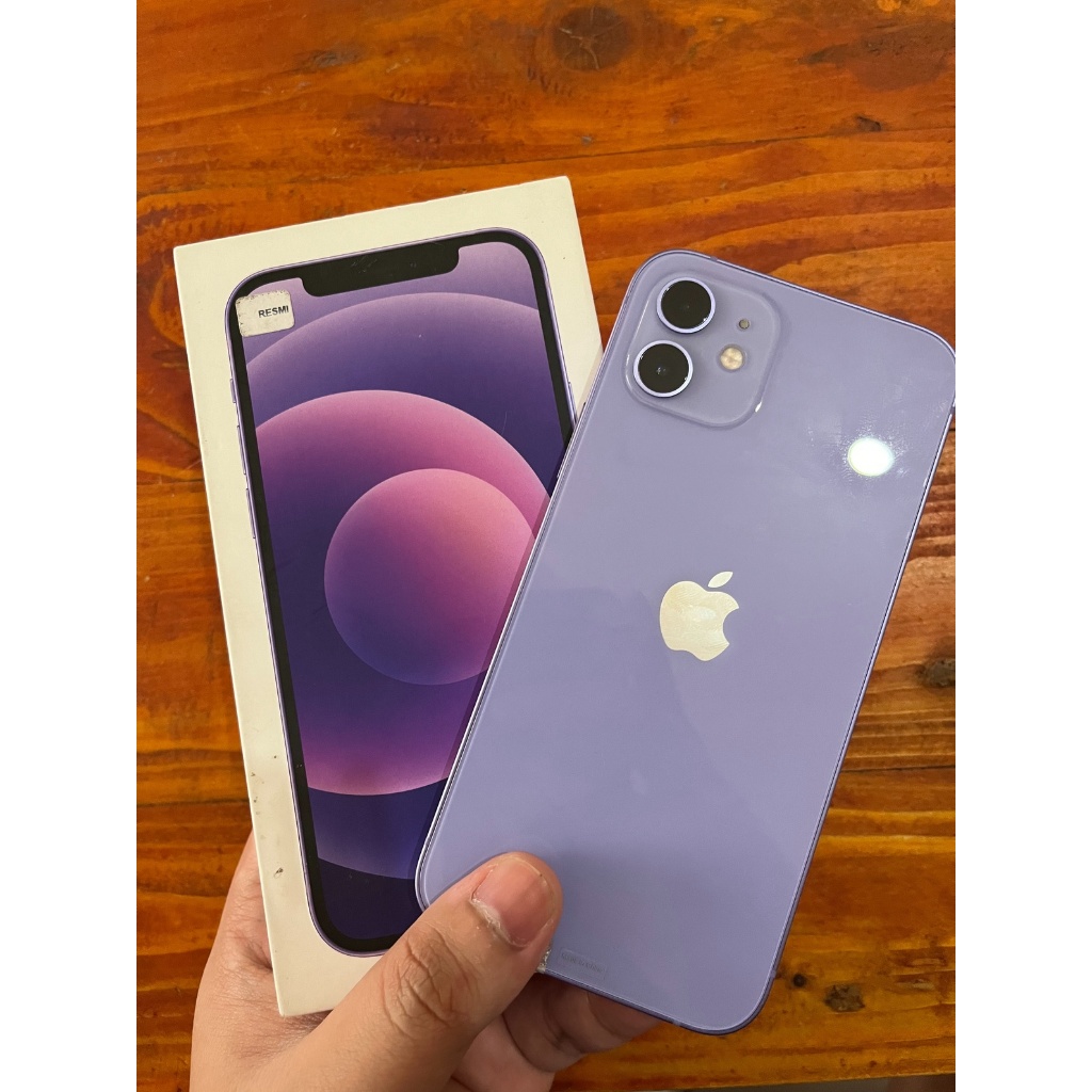 IPHONE 12 128GB BEKAS RESMI INDONESIA