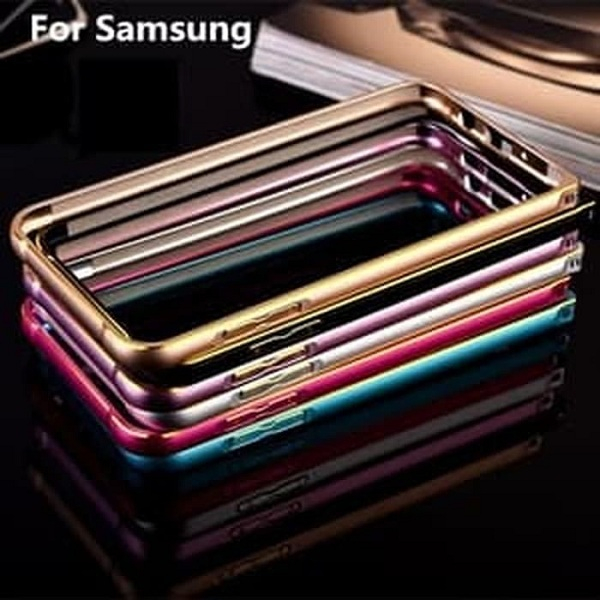 Casing Bumper Lis Samsung Galaxy E7 E700 / Kesing Samsung E7 2015 Bumper Besi Case Aluminium