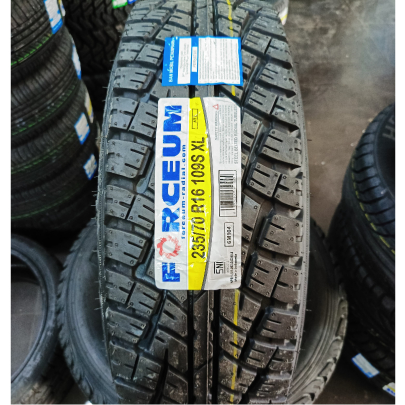 BAN MOBIL FORCEUM UKURAN 235 70 R16 FORCEUM ATZ TAHUN TERBARU