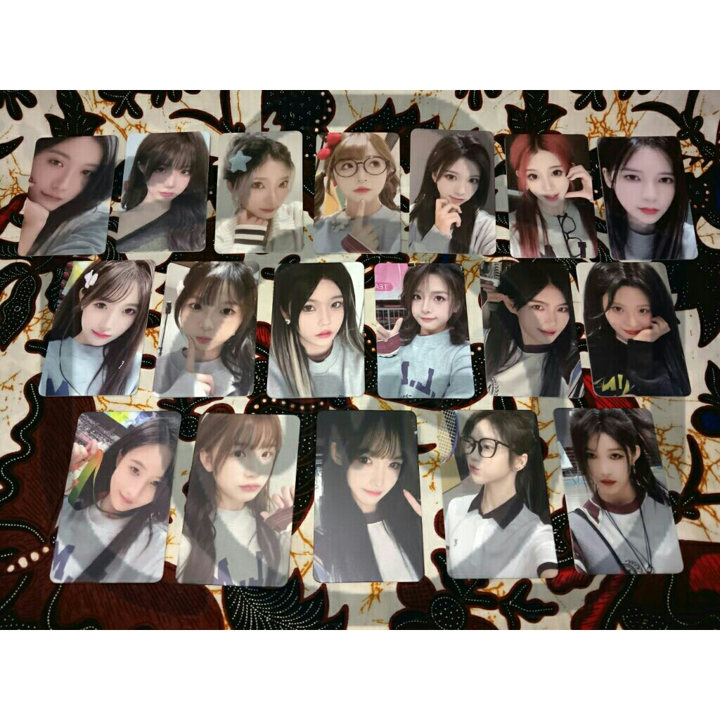 Photocard 2024 SNH48 Group 5th Idol Sports Festival Venue PC Photocard Xu Chuwen Liangqiao Wang Siyu