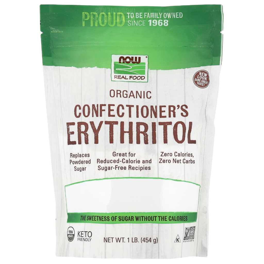 

NOW Foods Organic Confectioner's Erythritol 454 g