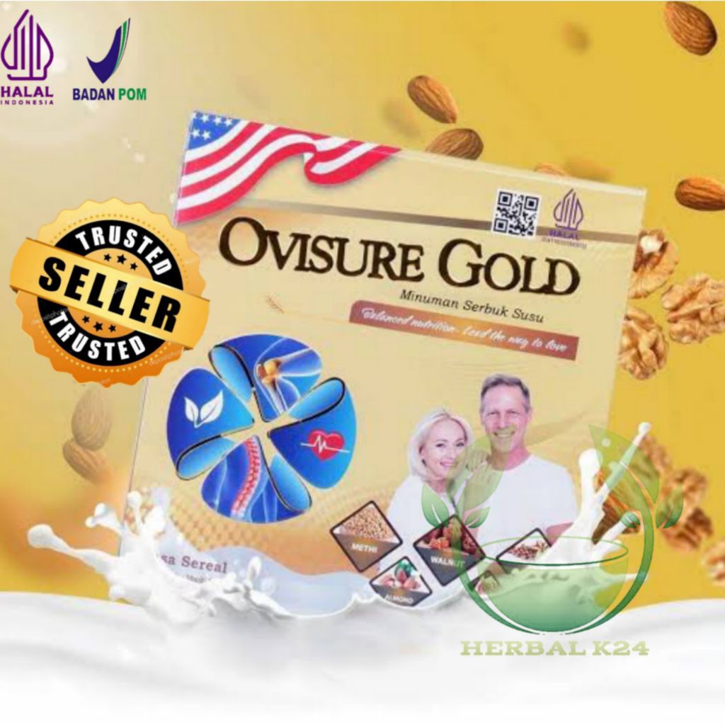 

OVISURE GOLD SUSU VITAMIN SENDI AMPUH BPOM ASLI