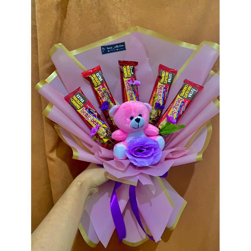 

Bucket snack bengbeng murah untuk wisuda ultah anniv kado