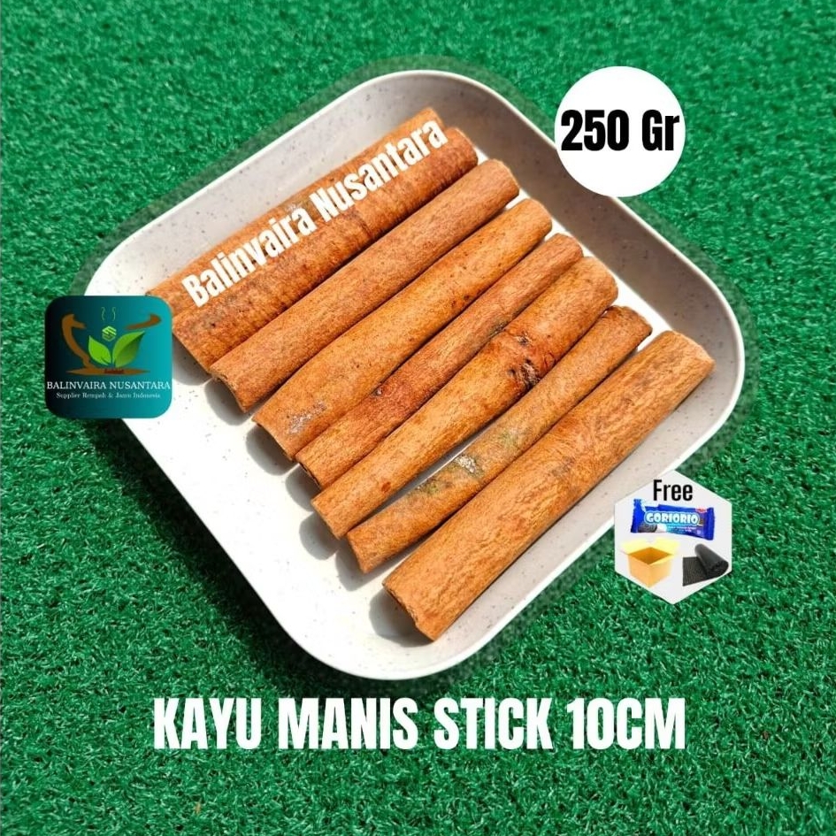 

Kayu Manis Stick 10cm Cinnamon Stick 250gr 100gr Asli 100% Rempah Berkualitas