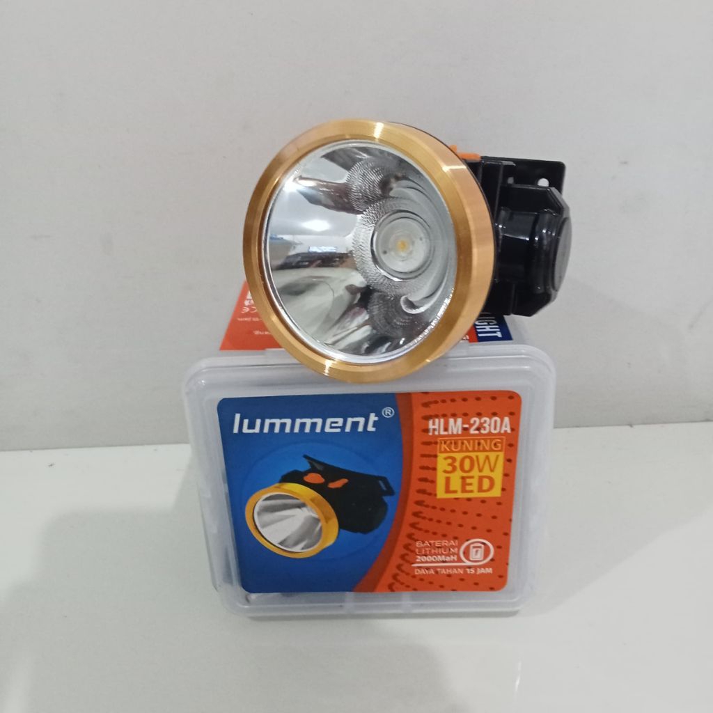 Senter Kepala Lumment HLM-230A 30W