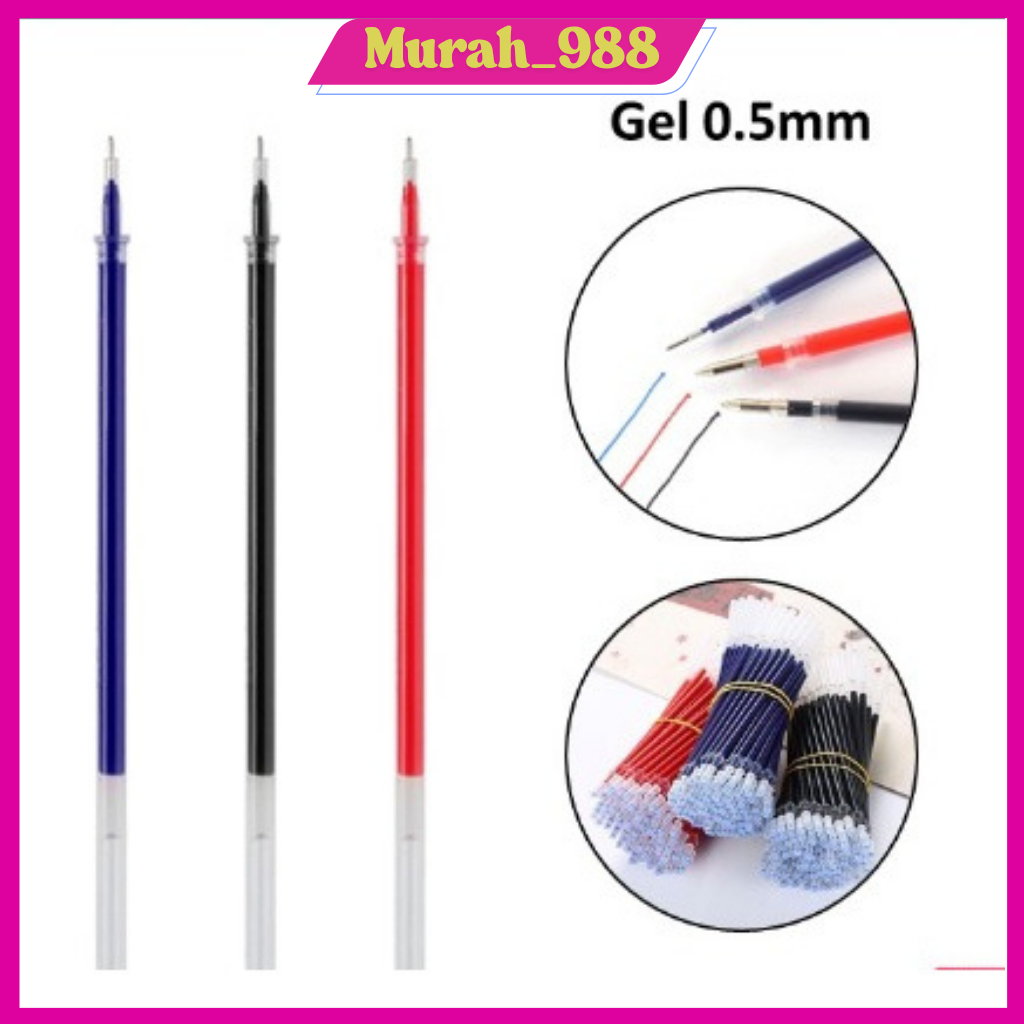 

(COD) (TERMURAH) REFILL PULPEN TINTA WARNA BIRU HITAM MERAH | PULPEN TINTA ISI | ISI PULPEN TINTA