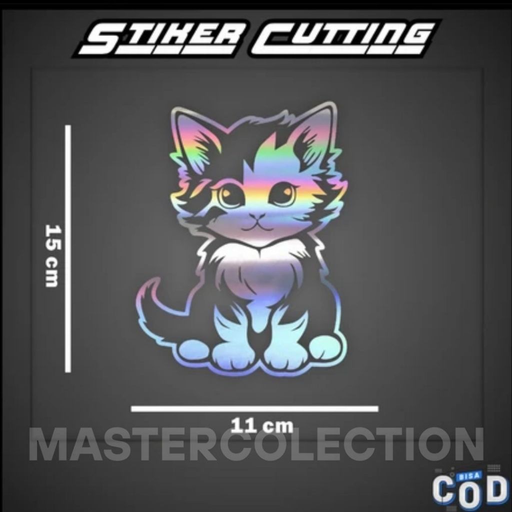 

Stiker Sticker Cutting Kucing