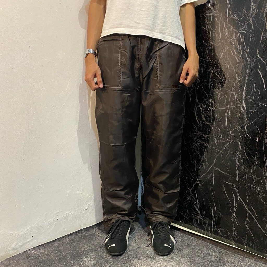 Parasut Pants Coklat Vintage
