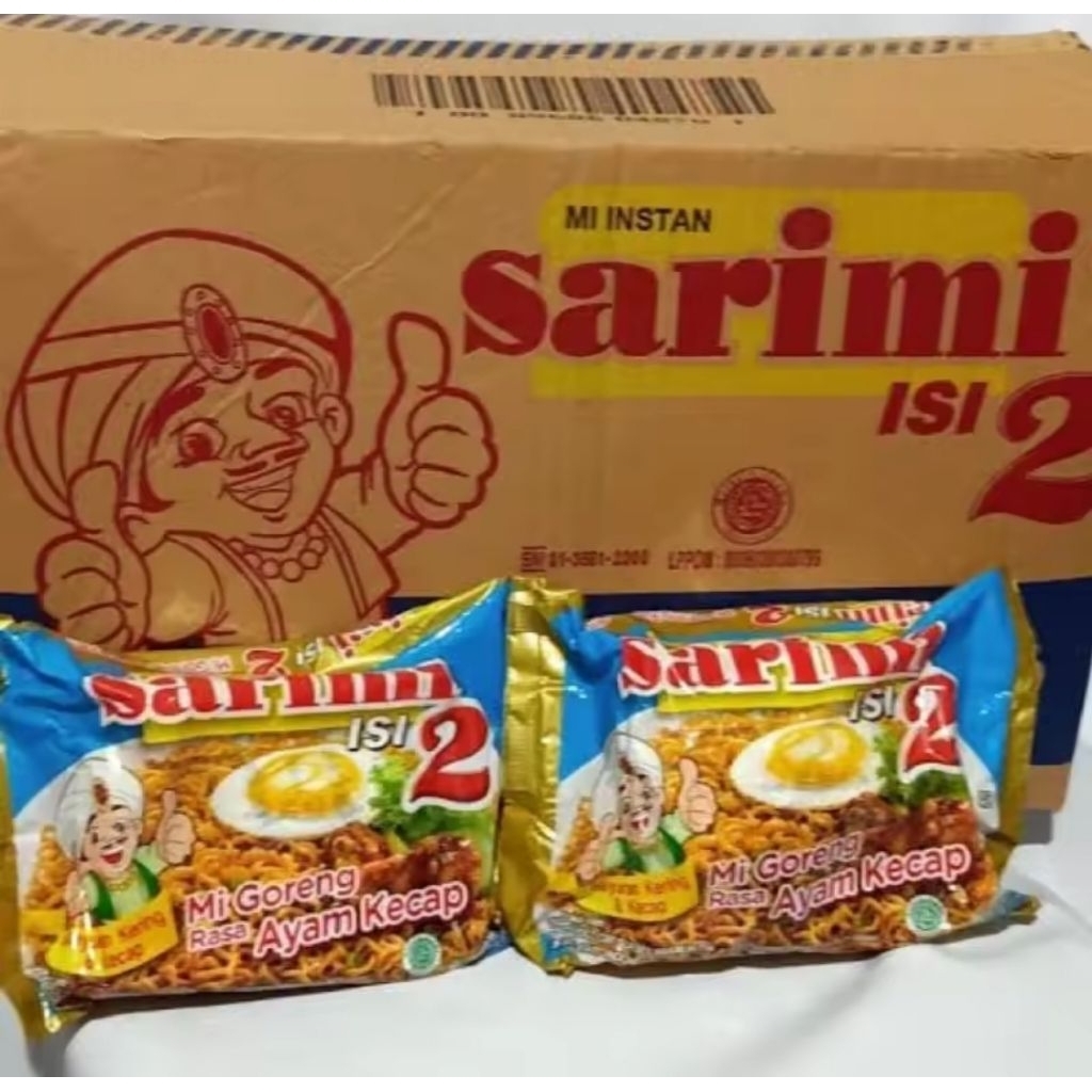 

Sarimi Isi 2 Ayam Kecap(24bks×126g)