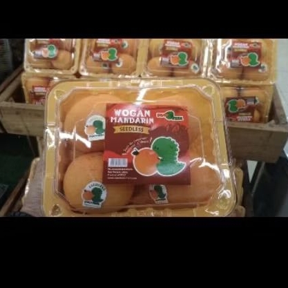 

Buah jeruk wogan Mandarin seedles manis tanpa biji pack