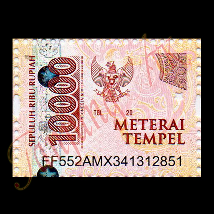 

Materai 10000 / Materai 10.000 Asli Pos Indonesia