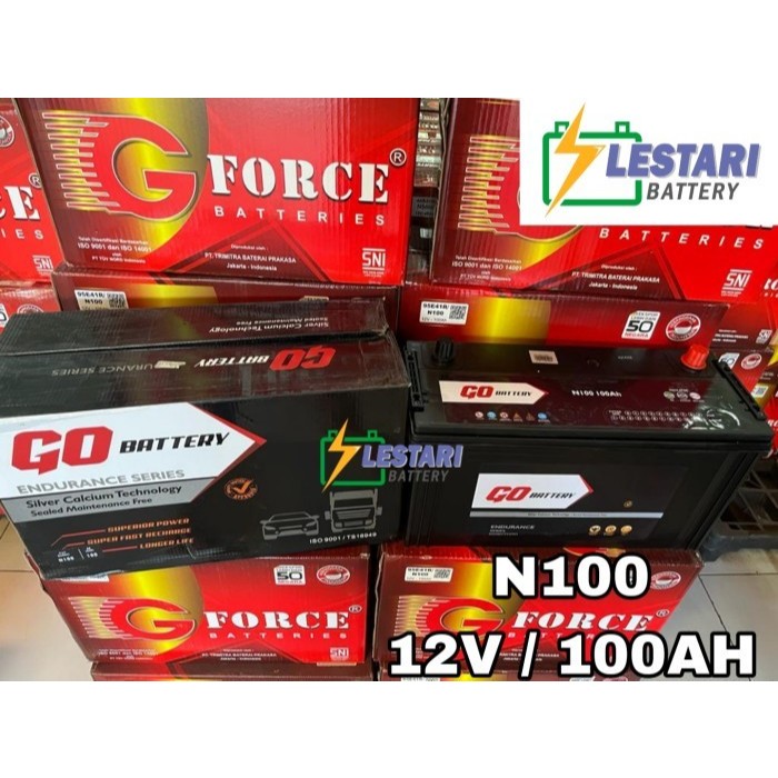 Aki Kering Go Battery N100