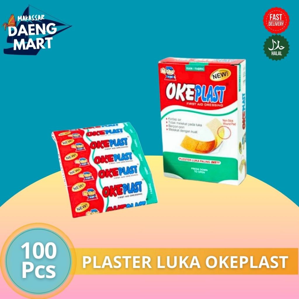 OkePlast / Oke Plast isi 100 lembar