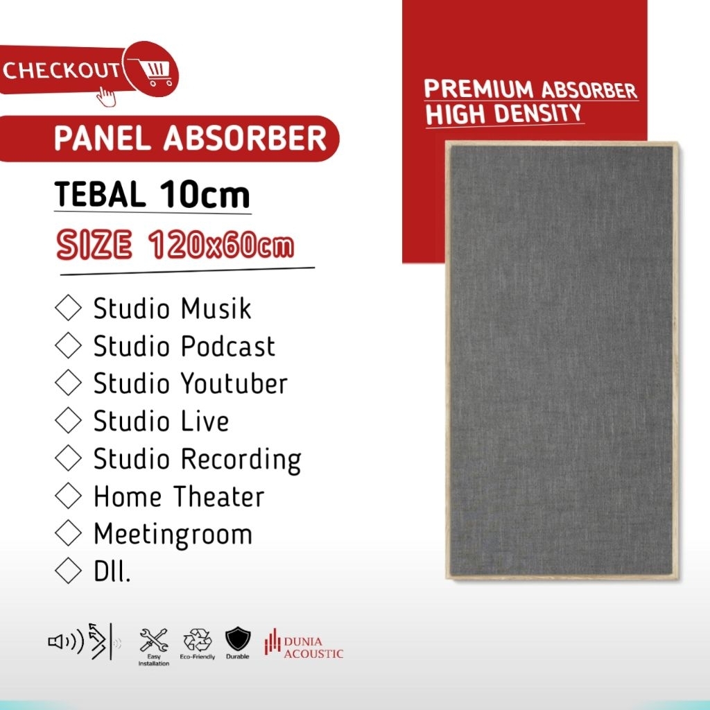 Panel Peredam Suara Ruangan PREMIUM/panel kedap suara