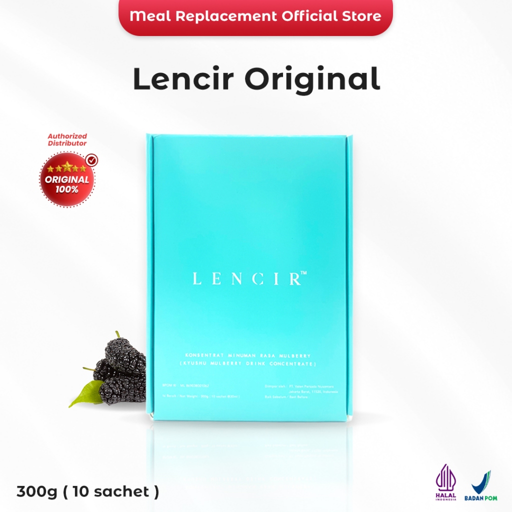 

LENCIR ORIGINAL / LENCIR STRONG - MINUMAN RASA KYUSHU MULBERRY - PREBIOTIK DETOX