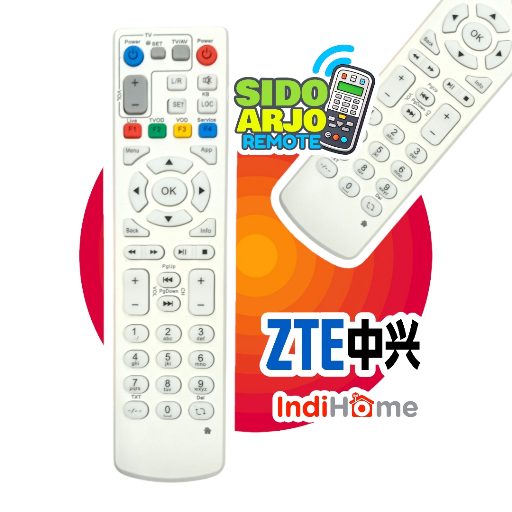 Remote STB ZTE Speedy INDIHOME