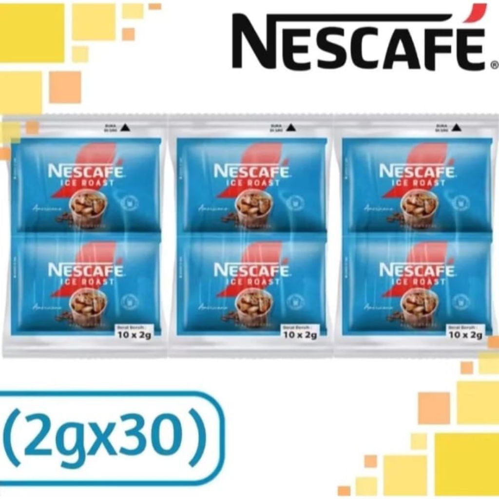 

NESCAFE ice roast Americano paket (30 $achet)