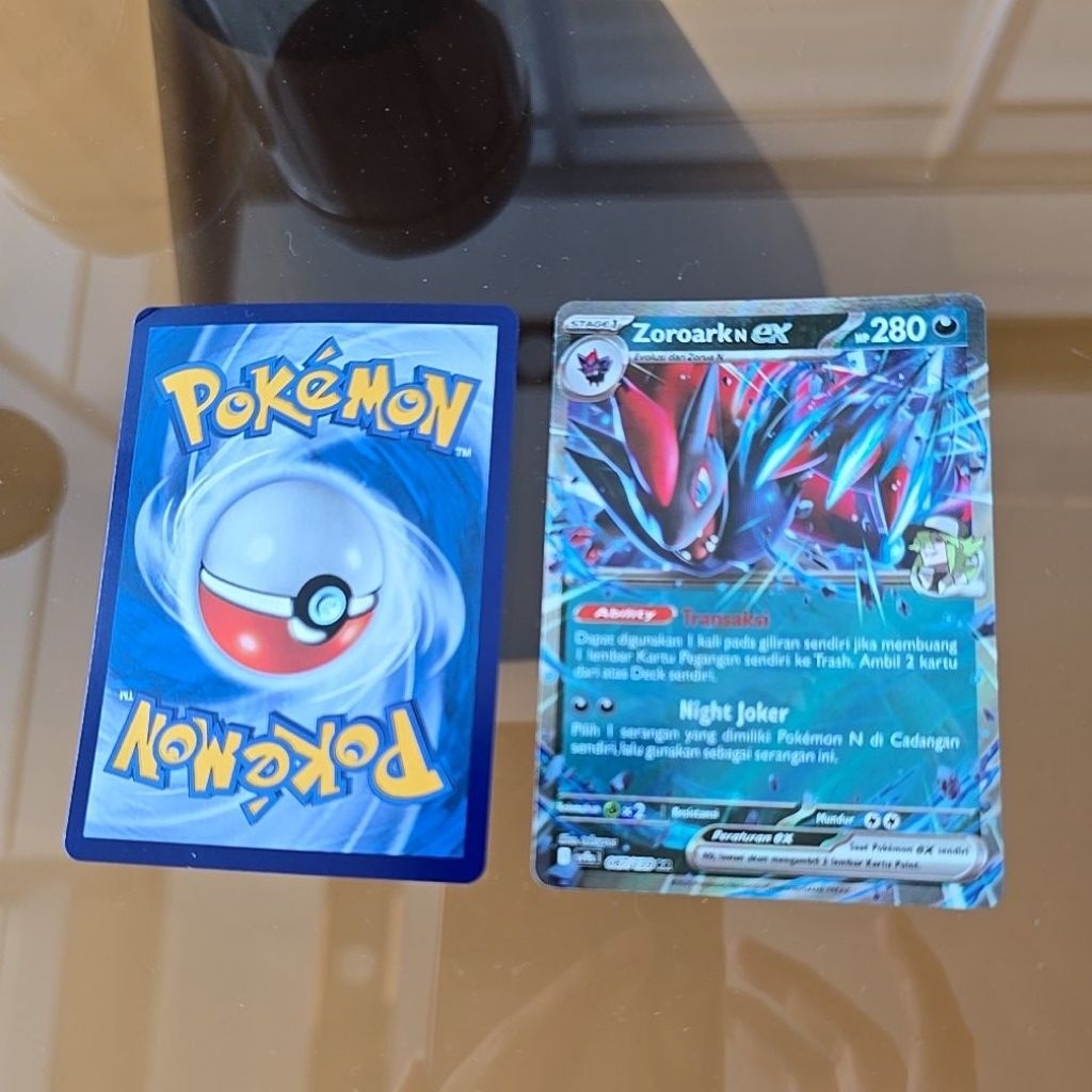 kartu pokemon zoroark nex RR