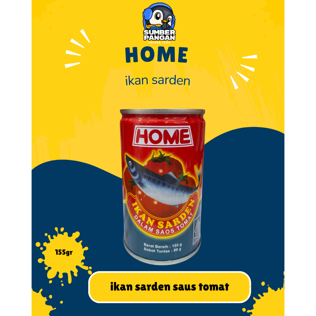

HOME Ikan Sarden Dalam Saos Tomat 155gr&425gr