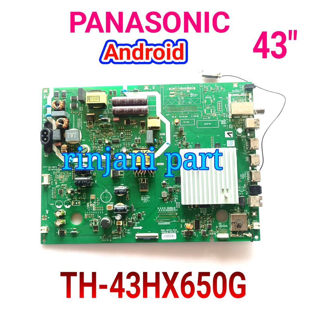 MAINBOARD SMART DIGITAL TV LED PANASONIC TH-43HX650G
