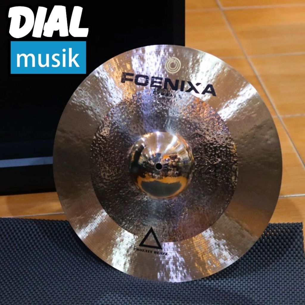 Foenixa Cymbal Phoenix Blaze Crash 18" - Cymbal Crash 18 Inch / Cymbal Drum 18 Inch