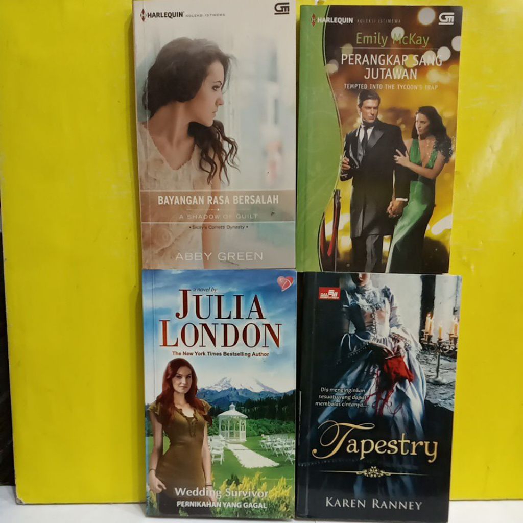 BUKU NOVEL BEKAS ORIGINAL