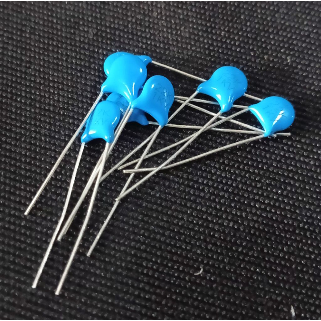 Capasitor 22pf 1kv Capasitor high voltase 22pico 1kv
