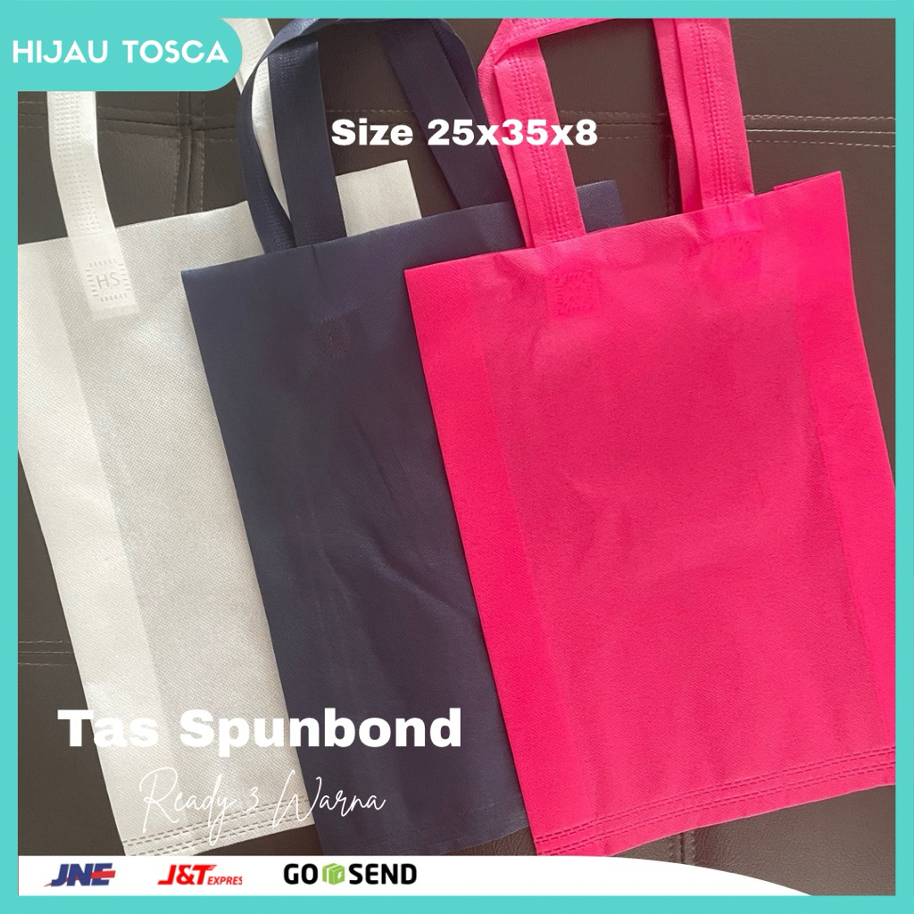 

[Hijau Tosca] Tas Spunbond | Tas Hampers Souvenir | Tas Makanan | Tas Serbaguna