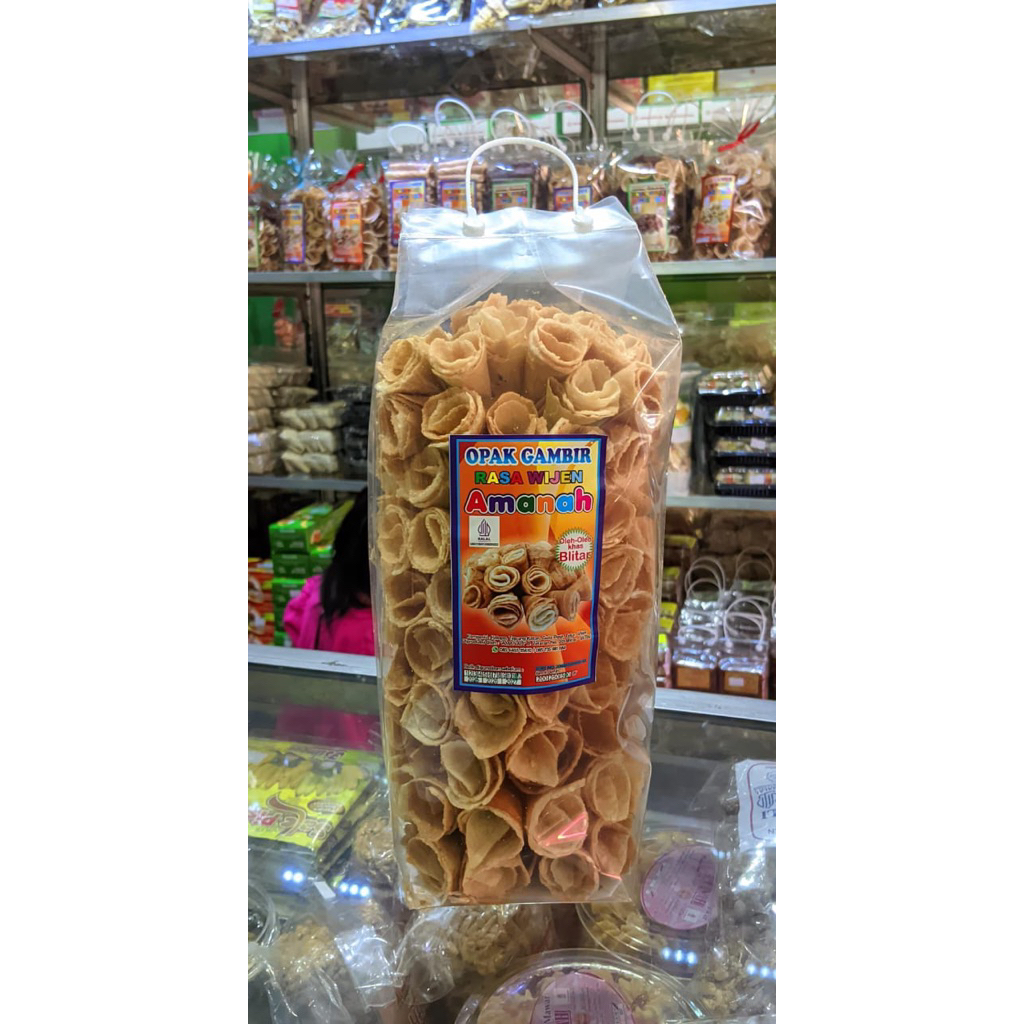

OPAK GAMBIR KETAN WIJEN KEMASAN 500GR OPAK GAMBIR KETAN RASA WIJEN KHAS BLITAR OPAK GAMBIR AMANAH