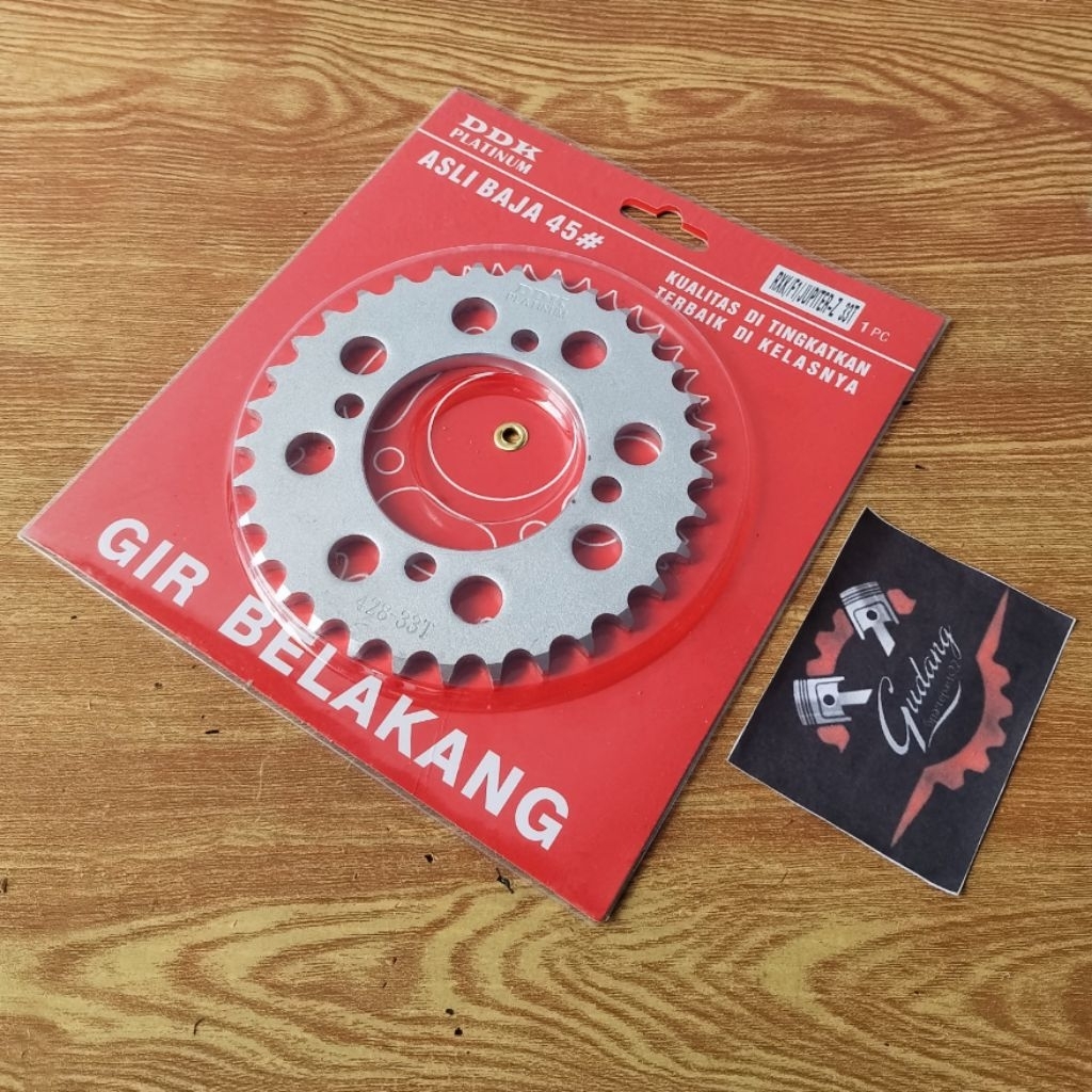 GEAR GIR BELAKANG YAMAHA JUPITER Z-FORCE1 Fizr-RX king-Grand/Supra-Supra Fit New DDK Platinum