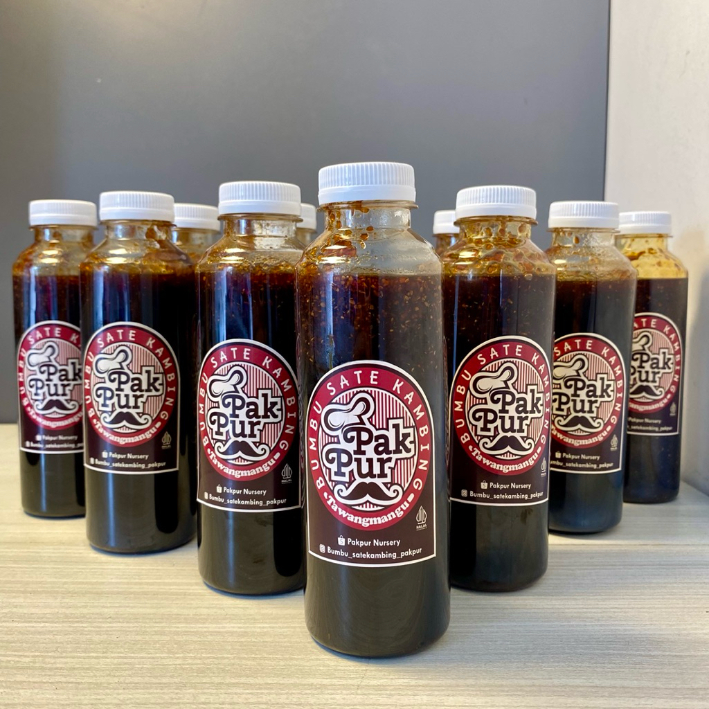 

Asli Bumbu Sate Kambing “Pak Pur TAWANGMANGU” 250gr bisa untuk bumbu oles Ayam/Daging/Bakso/Sosis