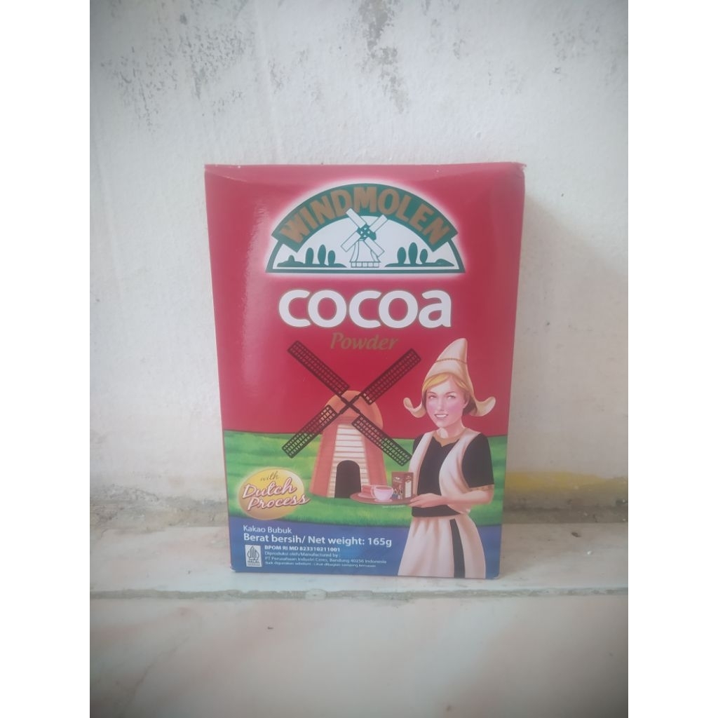 

Windmolen Cocoa Powder – Kakao Bubuk Premium Dutch Process 165g