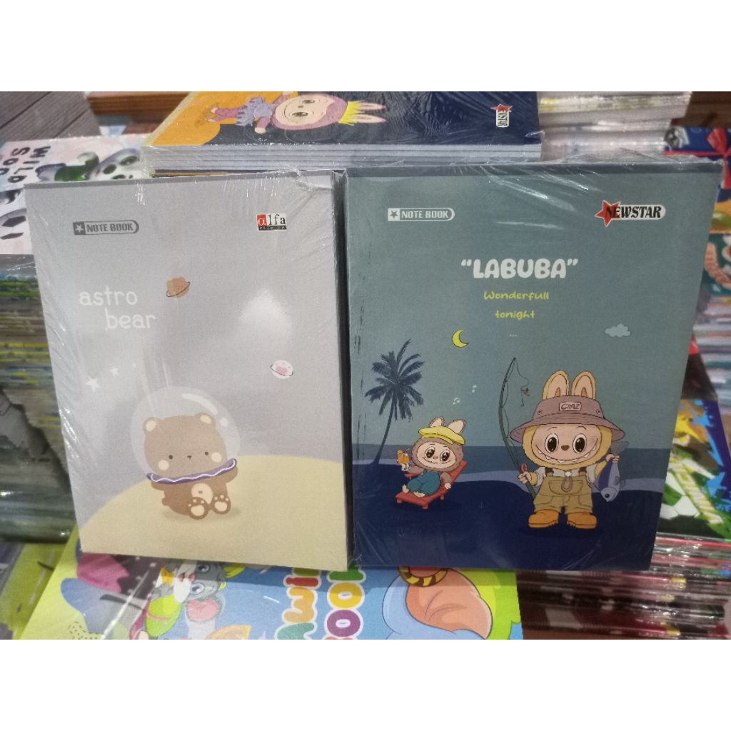 

Buku Tulis Alfa Premium/Newstar 38 Lembar ( 10 Buku/Pack )